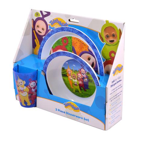 Teletubbies 3 Piece Plastic Mealtime Set Extra Image 1
